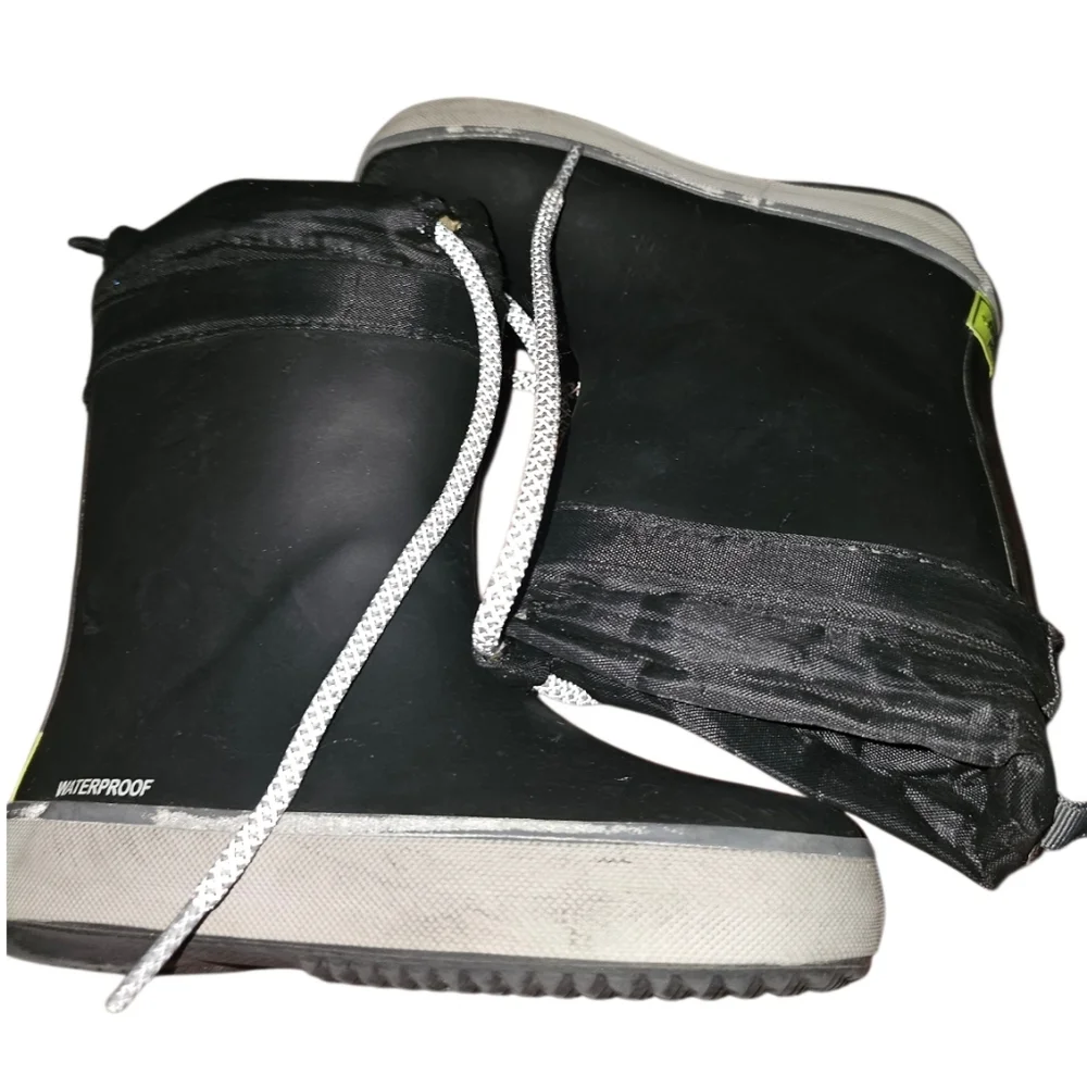 Western Chief Black and White Rain Boots